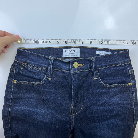 Frame Denim Le High Skinny Jeans in Harvard N228-27 - Picture 8 of 10